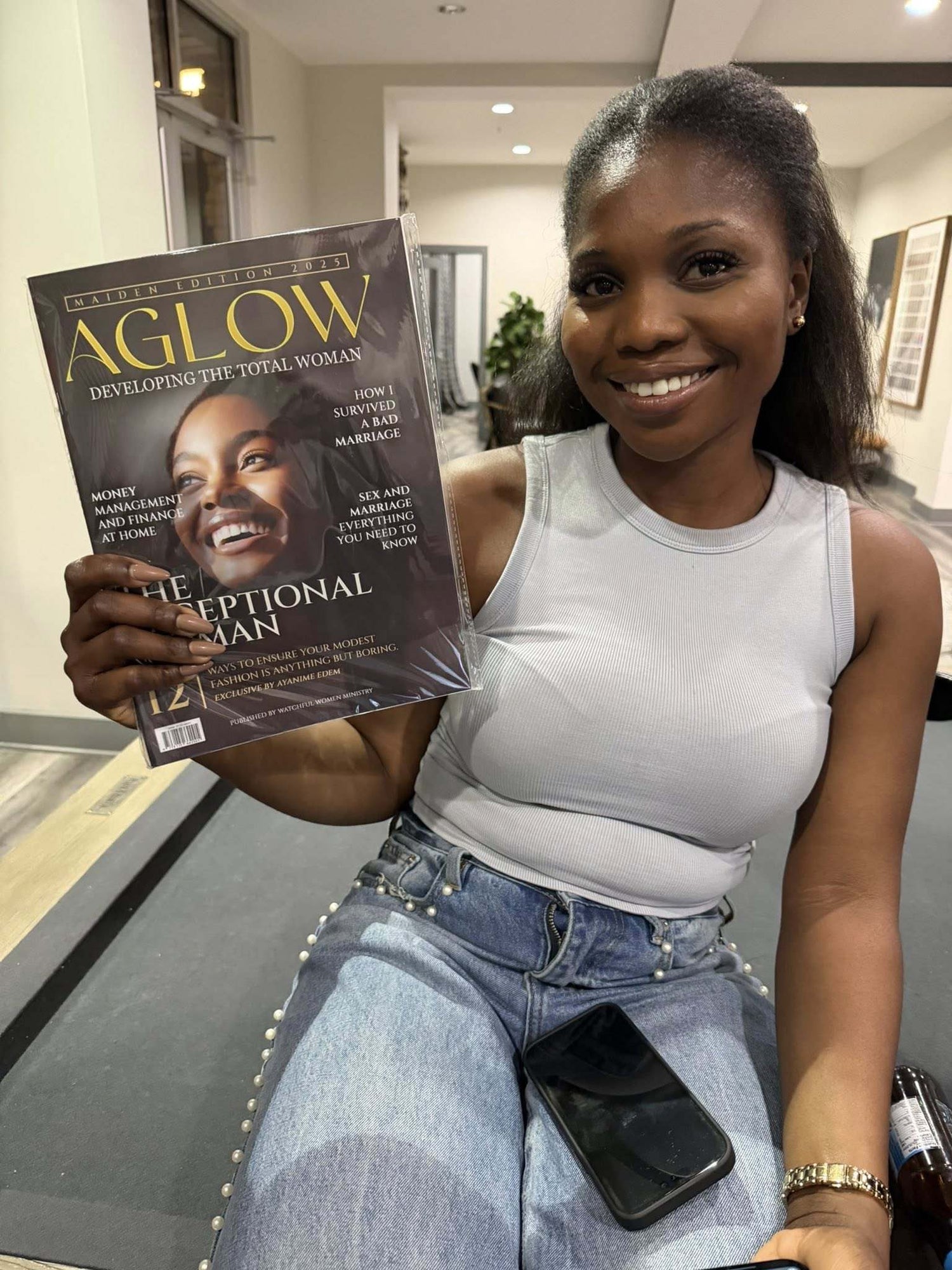 Cover of Aglow Magazine Developing the Total Woman-Maiden Edition 2025 highlighting empowerment and spiritual growth for women