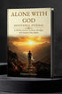 Open Alone With God Devotional Journal by Watchful Women Ministry featuring lined pages and inspirational cover design.