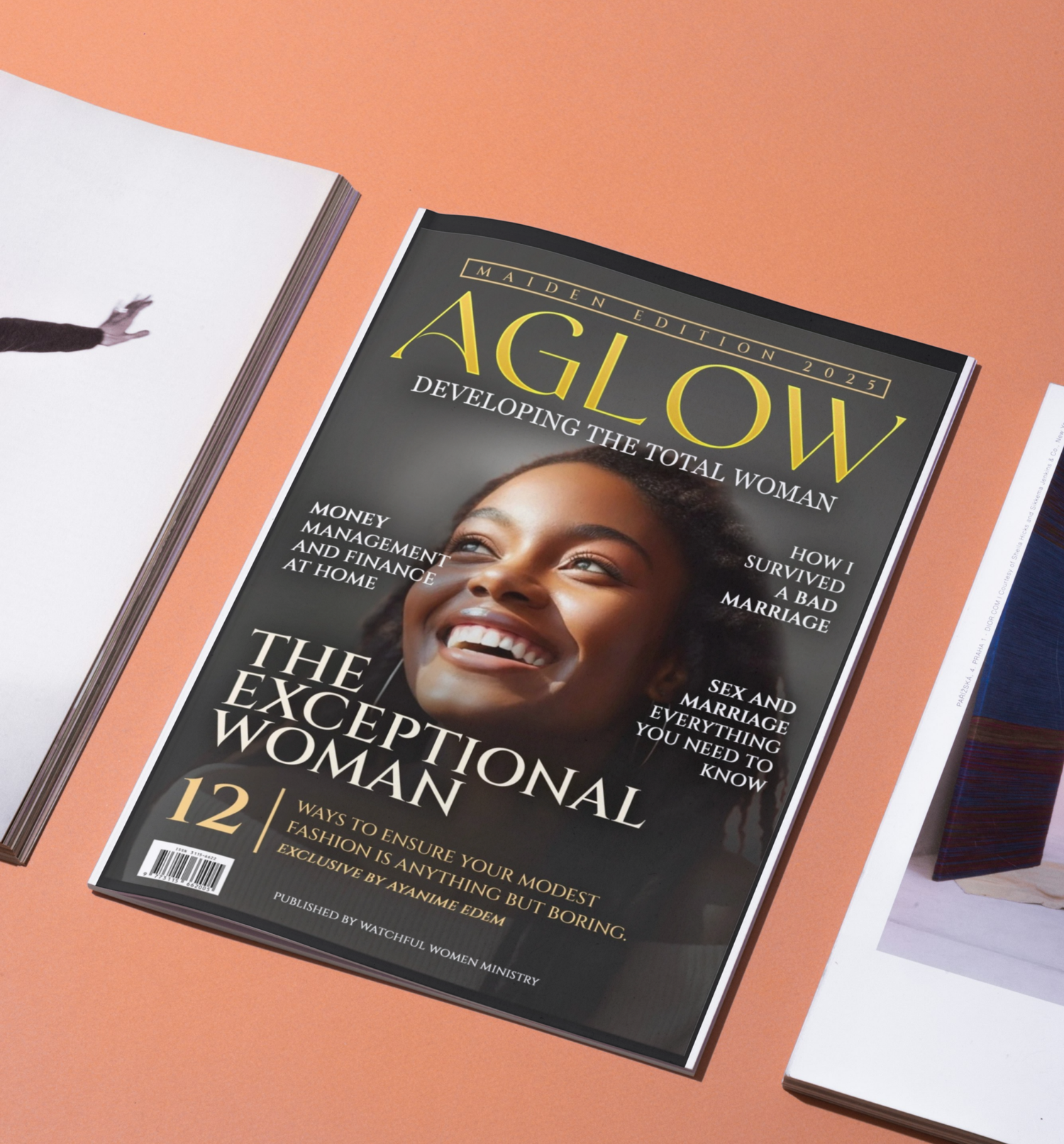 Cover of Aglow Magazine Developing the Total Woman-Maiden Edition 2025 for women&